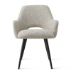 Corrigan Studio Matsuichi 23'' W Upholstered Armchair in Oatmeal New in Box $399