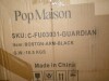 Pop Maison Boston Faux Leather Upholstered Dining Chair, Black, New in Box $399 - 2