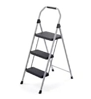 Gorilla Ladders 3-Step Compact Steel Step Stool with 225 lb. Load Capacity Type II Duty Rating (8ft. Reach Height) New $99