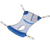 VEVOR Full Body Patient Lift Sling with Commode Opening, Patient Lift Medical Sling for Safe Bathing & Toileting, Polyester Patient Aid Commode Sling for Elderly, Bariatric Disabled Bedridden, 400LBS New In Box $79