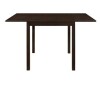 Charlton Home Pecoraro Rectangular 52-inch Extension Dining Table Cappuccino New Shelf Pull $599