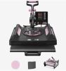 VEVOR Heat Press Machine, 15 x 15 inch, 8 in 1 Heat Transfer Machine with 30 oz Tumbler Press, 360&deg; Swing Away Digital T-Shirt Pressing Machine, Teflon Coating, for T-Shirts/Mugs/Hats/Plates, Black New in Box $399