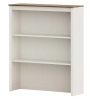 Red Barrel Studio Scarlett White Bookcase With 3 Shelves, 41'' New in Box $399