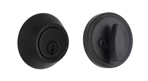 Defiant Matte Black / Aged Bronze Single Cylinder Deadbolt Assorted $79