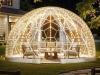 VEVOR Garden Dome Igloo, 9.5 x 5.7 ft Outdoor Clear Bubble Tent for 2-4 Person, Weatherproof Geodesic Dome Greenhouse with Window, PVC Igloo Tent for Backyard Patios Camping Party Wedding New In Box $499