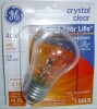 GE 40 Watt 415 Lumens Crystal Clear Ceiling Fan Bulb New In Box - 2