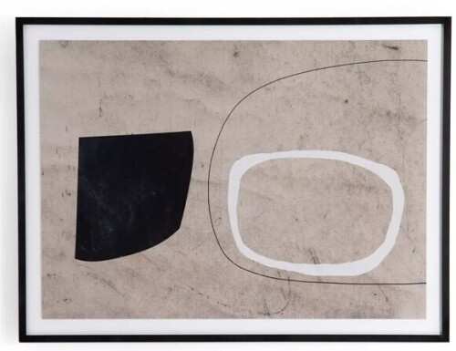 Four Hands Comfort by Dan Hobday Canvas - 36"X48" - Black Maple New In Box $999