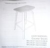 Ferfalder Swivel Bar Stool for Island Kitchen, Modern 26" Backless Counter Height Bar Stool, 360 Swivel Saddle Seat, Brown New In Box $399 - 2
