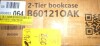 Ebern Designs 2 Tiers 30" Bookcase, Home Office Storage Floor Standing Bookshelf with Adjustable Shelf New In Box $299 - 2