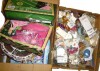 Box of Housewares, Toys, Costume Jewelry and Misc