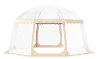 VEVOR Sports Tent, 12-15 People, Instant Pop-Up Tent Shelter Weatherproof Pod, Outdoor Bubble Clear View Tent, Climate Canopy Shelter for Soccer, Football, Softball & Other Sporting Events and Parades New In Box $299