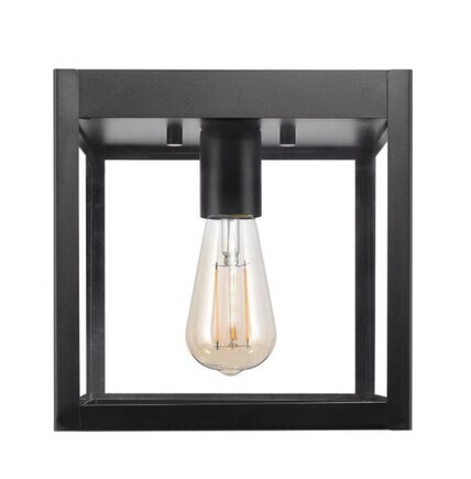 Globe Electric Switch Incandescent/LED Matte Black Dimmable Outdoor Light Fixture Hardwired New Shelf Pull $199
