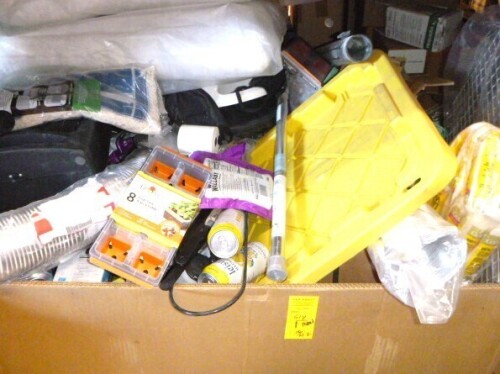 Pallet of Housewares, Food Items, Hardware and Misc