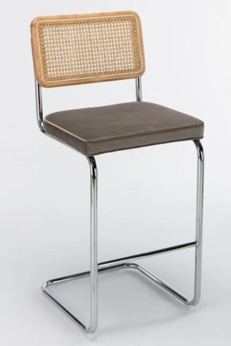 AllModern Walsh Velvet Bar & Counter Stool New in Box $399