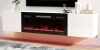 Real Relax 70" Floating TV Stand with 36" Electric Fireplace, Wall Mounted Entertainment Center with Storage, Remote Control & Modern LED Lights Fireplace TV Console Fits TVs Up to 80" (2 Boxes) New in Box $699