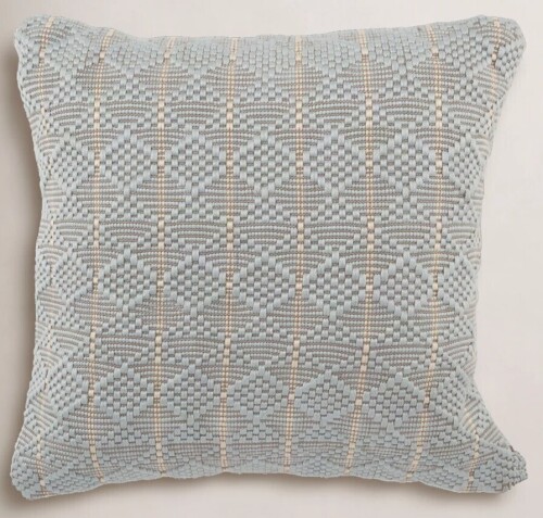 Joss & Main 22" x 22" Levon Embroidered Indoor/Outdoor Throw Pillow / Villa by Classic Home 22" x 22" Passage Abstract Linen Throw Pillow New Assorted $199