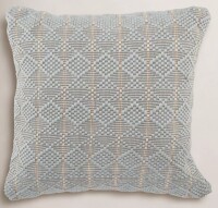 Joss & Main 22" x 22" Levon Embroidered Indoor/Outdoor Throw Pillow / Villa by Classic Home 22" x 22" Passage Abstract Linen Throw Pillow New Assorted $199