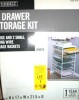 Everbilt 34.76 in. H x 17.13 in. W White Steel 5-Drawer Close Mesh Wire Basket New In Box $199 - 2