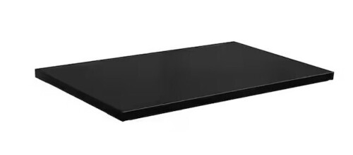 Husky 2-Pack Steel Shelf Set in Black (36 in. W x 21 in. D) for Ready-to-Assemble 36 in. Garage Gear Cabinet New In Box $199