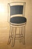 Boraam 49829 Augusta Swivel Stool, 29-Inch, Cherry New In Box $299 - 2