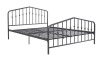 Novogratz Full Metal Bed, Grey New In Box $299