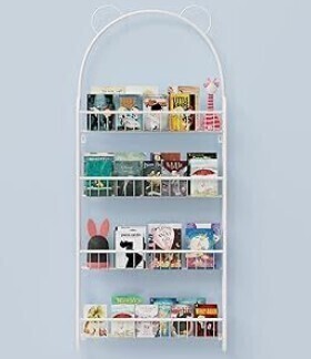 EXPERLAM Metal Wall Mounted Bookshelf New In Box $79