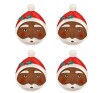 HGTV Home Selection Santa Plates (Set of 4) New In Box