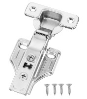 VEVOR Cabinet Hinges, 40 Packs Full Overlay Kitchen Cabinet Door Hinges, 100 Degree Opening Angel Soft Close Concealed Cupboard Hinges for Framed + Frameless Cabinet Type, with Mounting Screws New $79