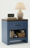 Latitude Run&reg; Rustic Nightstand with Single Drawer New In Box $299