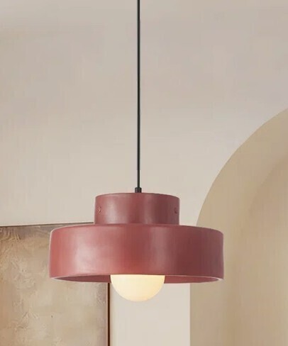East Urban Home Modern Nordic Resin Pendant Light New In Box $299