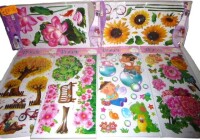 Beth Beauty 3D Room Decor Decal Set New Assorted