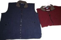 Akwa Mens Full Zip Fleece Vest Size 2XL New Assorted