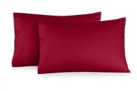 Royal Velvet 400 Thread Count King Size Pillowcase, 2-Pack -Palmetto Red New