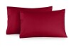 Royal Velvet 400 Thread Count King Size Pillowcase, 2-Pack -Palmetto Red New