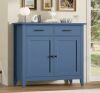 Lark Manor Ailynn Wood Accent Cabinets With 2 Drawers & 2 Doors New in Box $699