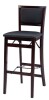 Linon Home Keira Merlot Pad Back Folding Barstool 01832ESP-01-AS-U New in Box $299