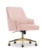 Serta&reg; Scarlett Ergonomic Fabric Mid-Back Home Office Chair, Pink New in Box $399