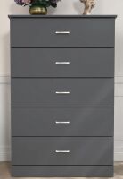 Wade Logan Allyannah 5 Drawer 47.2'' H Dresser New in Box $599