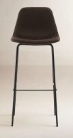 AllModern Kavi Modern Counter Height With Upholstered Cushion & Metal Legs $599