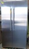 Viking Professional 42 Inch Counter Depth Built-In Side by Side Refrigerator with 25.32 Cu. Ft. Total Capacity, ProChill&trade; Temperature Management, Spillproof Plus&trade; Shelves, LED .New On Working $12999 - 2