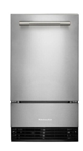 KitchenAid - 18 inch 35-Lb. Ice Maker - PrintShield Stainless Finish New $2999
