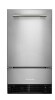 KitchenAid - 18 inch 35-Lb. Ice Maker - PrintShield Stainless Finish New $2999