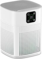 Honeyuan Air Purifiers for Bedroom, H13 HEPA Filter Up to 1095 Ft&sup2;, with Smart LCD Touch Display, 360&deg;Air Intake, 3 Fan Speeds, Timer, 24 dB Quiet, for Pets Hair, Smoke, Odors etc, HY1800PRO On Working $99