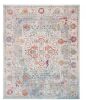 Safavieh Valencia 8 ft. x 10 ft. Blue/Multi Distressed Oriental Area Rug New $399