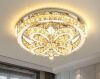 Dolria Modern Crystal Chandelier LED 2-Tier Flush Mount Ceiling Lighting Dimmable Pendant Light for Living Room Bedroom Dining Room Entryway Hallway New In Box $399