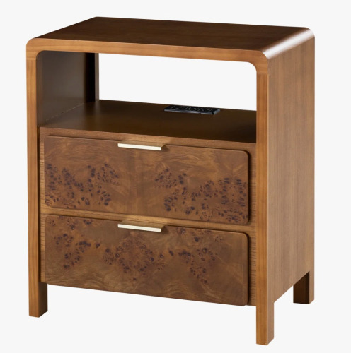 Langley Street&reg; vManish 2 Drawer Nightstand With Charging Station $399