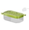 CLUB BOLLYWOOD&reg; Square Ice Cube Tray Sturdy Ice Cube Making Tool for Drinks and Cocktails 2 Layer, Includes 1 Ice Cube Tray with Lid and Bin New In Box $59