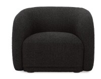 Nadaal Studios Eowyn Black Boucle Accent Chair in BlackNew in Box $1499