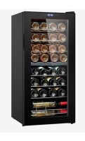 VEVOR 32-Bottle Wine Cooler, Dual Zone & Dual Temperature Wine Fridge, Freestanding Refrigerator with Digital Control, Tempered Glass Door with UV Protection, Red & White Wine Storage New in box $599