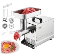 VEVOR Meat Grinder, 7 Lbs/Min Capacity Electric Meat Grinders with Blade, Grinding Plate, Sausage Maker, Stainless Steel Commercial Meat Mincer New in Box $499